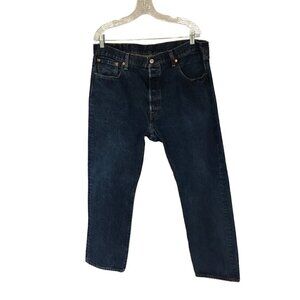 Levi's 501 Water Less Original Fit Men's Jeans Sz 38-30 Medium Wash Button Fly